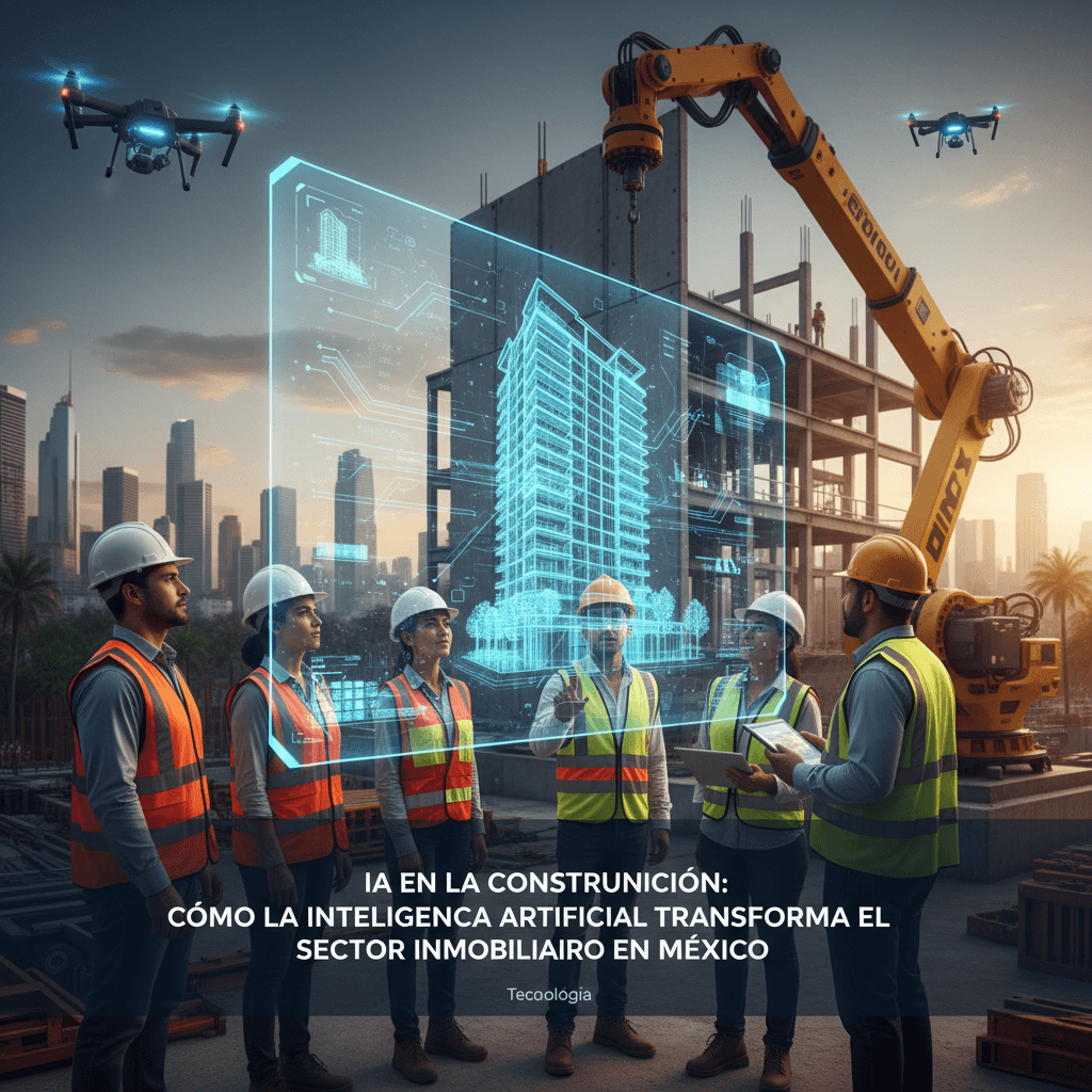 IA en la Construcción: Cómo la Inteligencia Artificial Transforma el Sector Inmobiliario en México